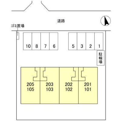 【区画図】 | Residia 東城南