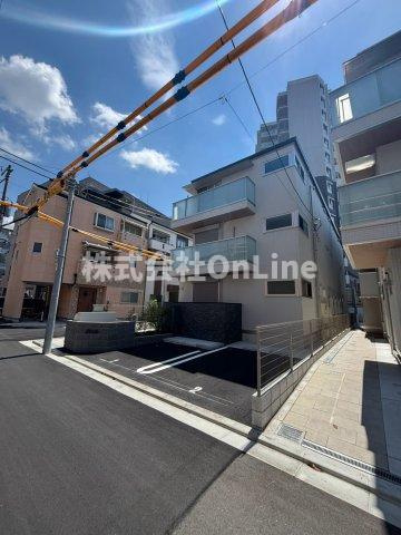 東大阪市高井田元町１丁目のアパートの外観