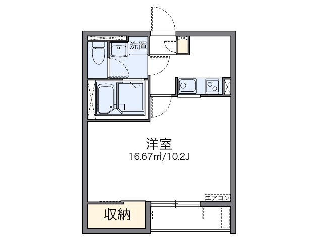 レオネクストＳⅠの間取り|代表的な間取のため実際の間取とは異なる場合があります
