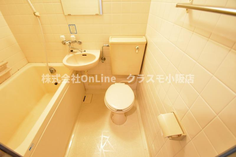 東大阪市下小阪４丁目の賃貸マンションのトイレ