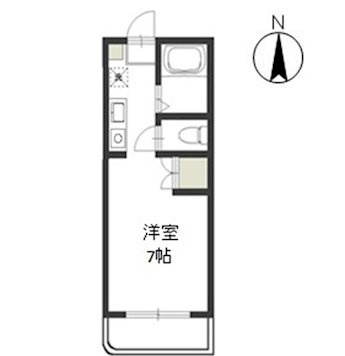 プリ・メゾン岡山津倉の間取り
