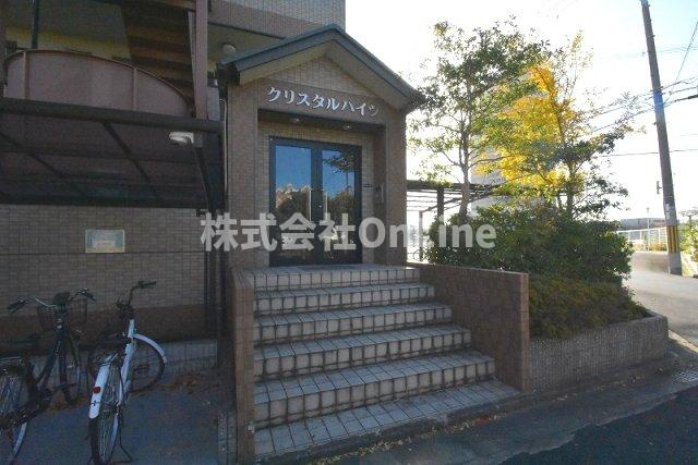 東大阪市横枕西の賃貸マンションのエントランス
