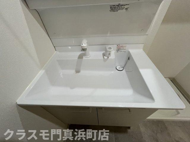 クリエオーレ錦町の独立洗面台|(参考)反転間取りのお部屋の写真