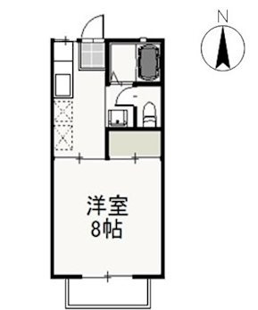 クライン・ブリュッケBの間取り