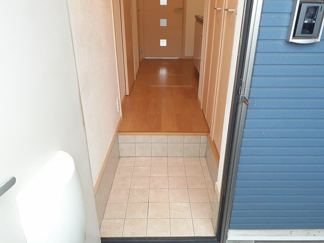 シャロル白山の玄関|きれいな玄関です