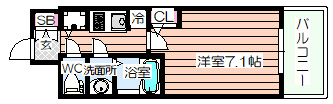 【間取り】 | S-RESIDENCE新大阪駅前