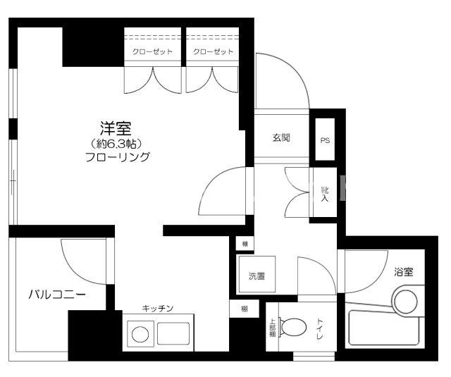 アピス三軒茶屋【おとり物件なし】#学生・社会人にオススメ！初期費用分割払いOK！の間取り
