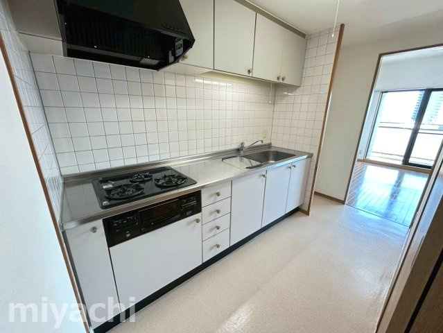 徳島市かちどき橋６丁目の賃貸マンションのキッチン