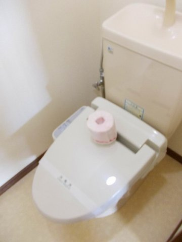アグレアーブルのトイレ|ゆったりとした空間のトイレです