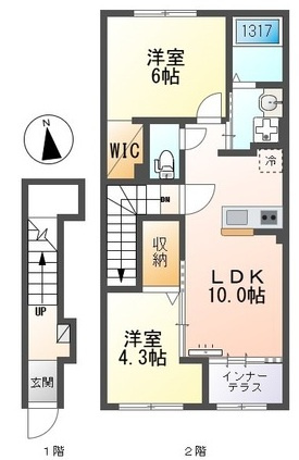 サンライズ南陽の間取り