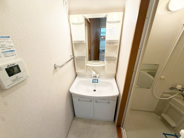AZURE　ESAKAの洗面所