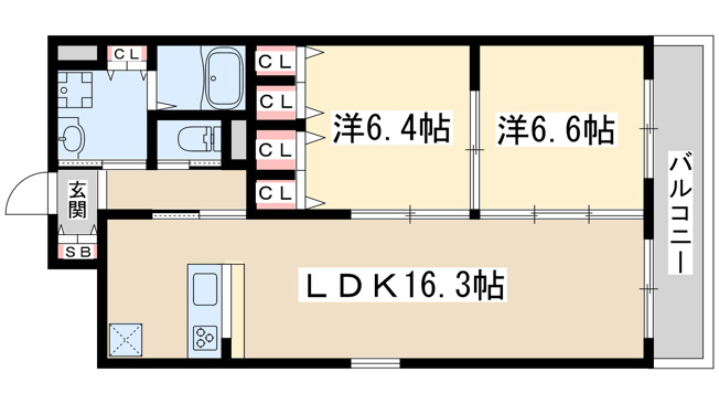 【間取り】 | 第2関根マンション