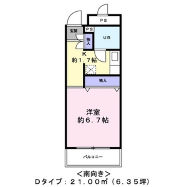 サンライズコートの間取り