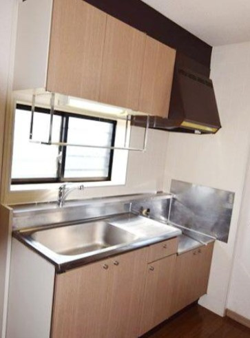 横浜市磯子区杉田５丁目の賃貸マンションのキッチン