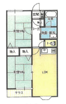 プレステージ東村山の間取り