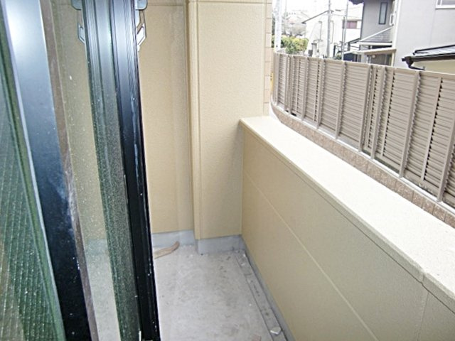 プルミエール宝塚のバルコニー