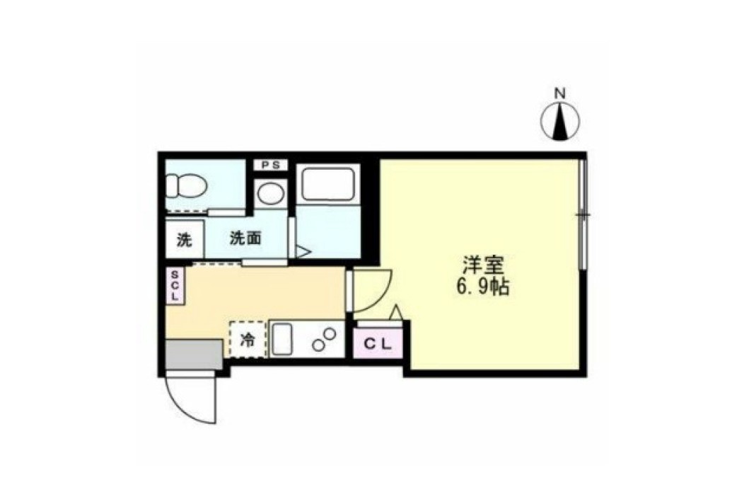 大和市中央５丁目のアパート