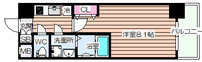 【間取り】 | アルグラッド鷺洲
