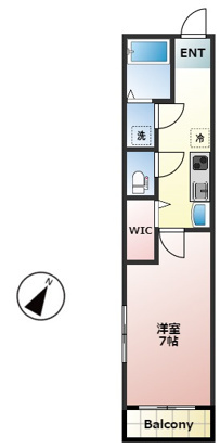 フォレスト西所沢の間取り