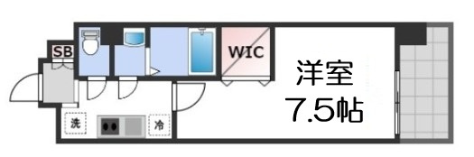 【間取り】 | LUXE難波南