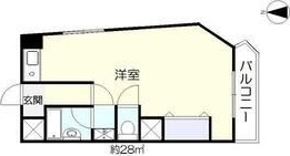 難波リーガルハウスの間取り