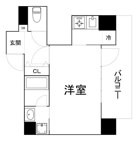 【間取り】 | キャピトル安堂寺