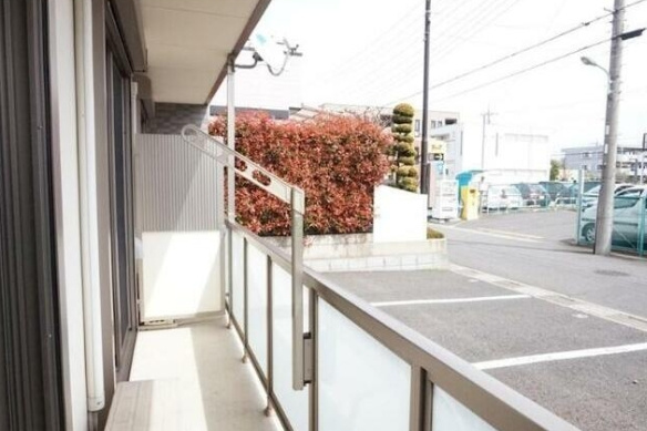 グランドグレースのバルコニー