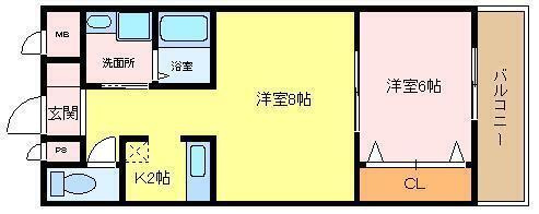セカンドパレスの間取り