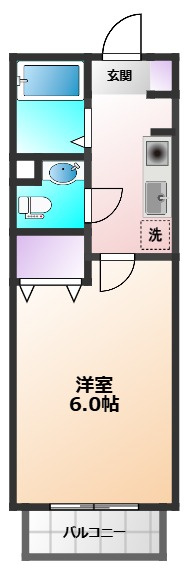ルーデェの間取り