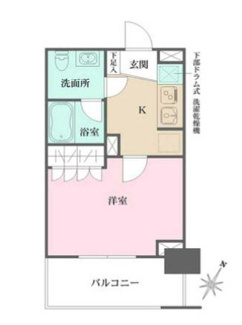 【間取り】 | アンディーン月島
