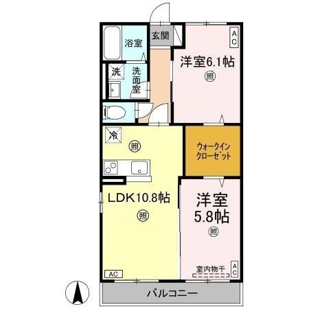 ベルティルミナスの間取り