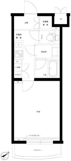 【間取り】 | ルーブル駒沢大学参番館