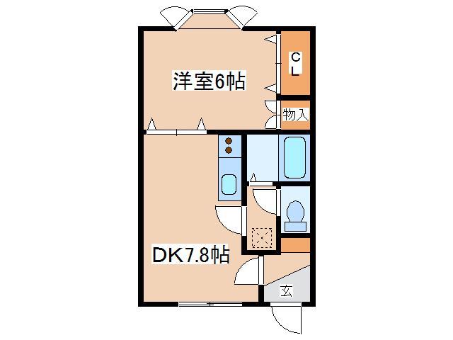 インペリアル花園の間取り