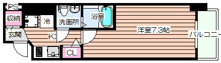 【間取り】 | ロイヤルレジデンス北梅田