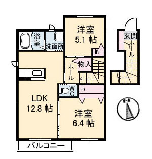【間取り】 | 花ぽーと Ｅ棟