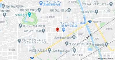 【地図】 | 今城町タウンハウスⅡ