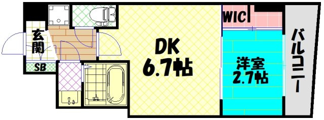 【間取り】 | セレニテ桜川駅前プリエ