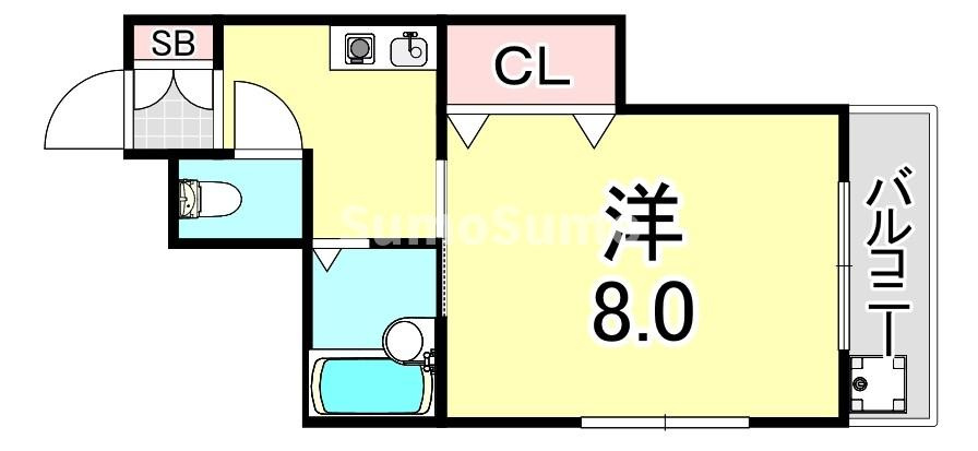 アイリス兵庫の間取り