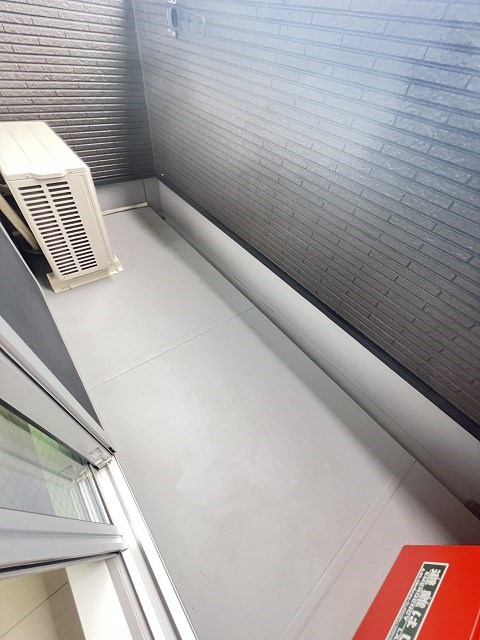 NKクレール塚口のバルコニー