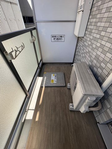 エスリード南堀江グランツのバルコニー