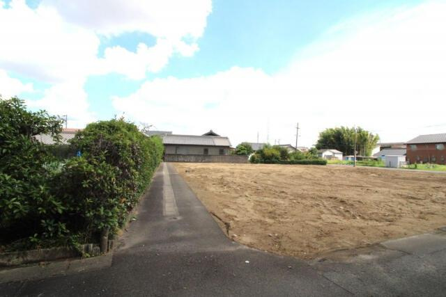 仲介手数料無料）一宮市浅井町東浅井５棟／１期５号棟|9月5日撮影 北側道路（西→東）