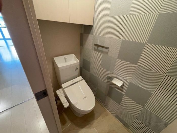 M.J tsukuda 壱番館のトイレ|ゆったりとした空間のトイレです