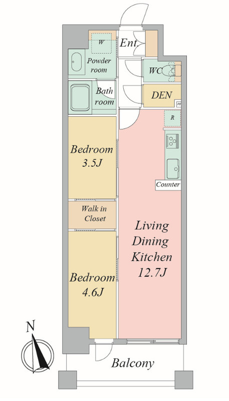 LiveCasa西宮本町の間取り