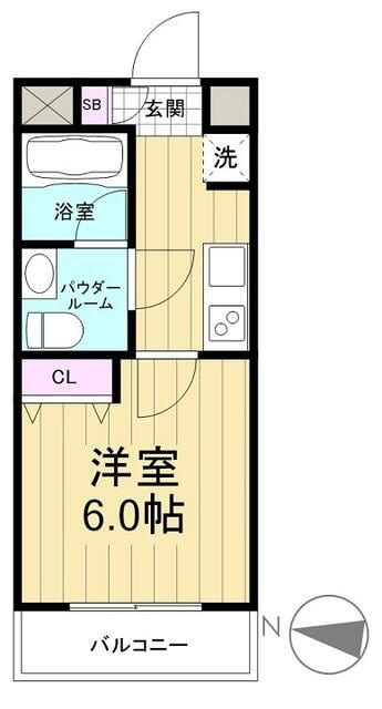ＡＺＥＳＴお花茶屋Ⅳの間取り