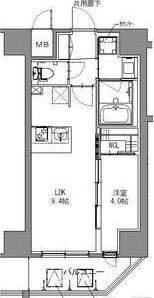 S-RESIDENCE神戸みなと元町aloの間取り