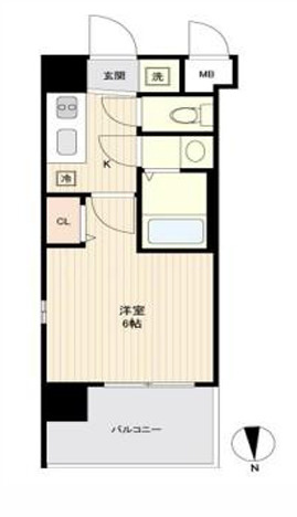 ドルチェヴィータ北浜の間取り