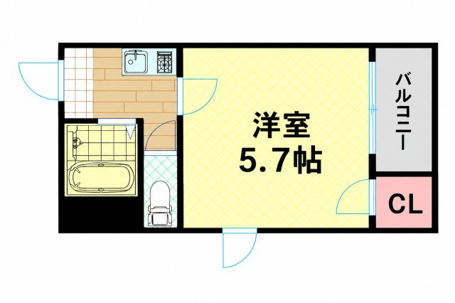 【間取り】 | ノールプレール新町