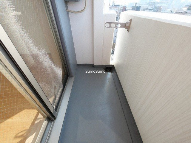 グランエクラ今宮戎のバルコニー