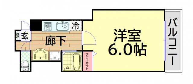 【間取り】 | ミーネ松屋町