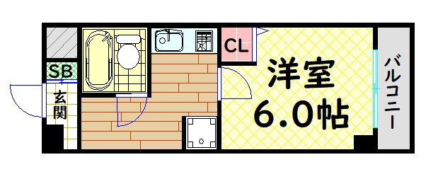 【間取り】 | メロディーハイム夕陽丘